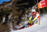 Le Norvégien Aleksander Aamodt Kilde lors des qualifications du slalom parallèle de Lech (Autriche), le 27 novembre 2020