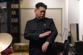 Howard X, sosie de Kim Jong Un à Hong Kong, le 7 juin 2018