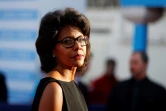 La journaliste Audrey Pulvar pose sur le tapis rouge du festival du film américain de Deauville, le 31 août 2018