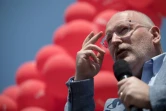 Le vice-président de la Commission européenne Frans Timmermans à Vienne le 25 mai 2019