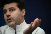 L'entraîneur du PSG Mauricio Pochettino en conférence de presse avant d'affronter Leipzig en Ligue des champions, le 2 novembre 2021 en Allemagne