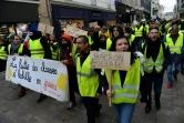 Manifestation de "gilets jaunes" le 5 janvier 2019 au Mans