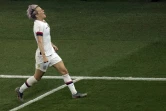 L'attaquante des Etats-Unis Megan Rapinoe auteur d'un doublé lors de la victoire 2-1 sur les Bleues en quarts de finale du Mondial le 28 juin 2019