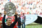 Niko Kovac avec le trophée de champion d'Allemagne le 18 mai 2019 à Munich
