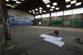 Installation d'un centre d'accueil humanitaire le 30 août 2016 à Paris