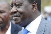 Raila Odinga, candidat à la présidentielle kényane, le 11 août 2017 à Nairobi