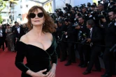 L'actrice américaine Susan Sarandon, le 17 mai 2017 à Cannes