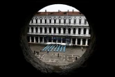 Vue sur la place Saint-Marc et les Nouvelles Procuraties, le 30 mars 2022   à Venise