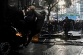 Des accrochages ont opposé forces de l'ordre et partisans de Cristina Kirchner près de son domicile à Buenos Aires, le 27 août 2022