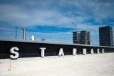 La base spatiale Starbase de SpaceX, le 10 février 2022 près de Boca Chica, dans le sud du Texas