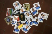 Collections de cartes Panini pour la Coupe du monde 2018, de la maison d'édition à Modène en Italie, le 20 avril 2018