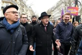 Le candidat de la France Insoumise Jean-Luc Mélenchon, le 12 mars 2022 à Paris