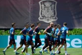 Les joueurs espagnols de retour à l'entraînement au camp de base de Krasnodar, le 26 juin 2018, pour préparer son 8e de finale de Coupe du monde 