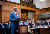 L'avocat gambien Ba Tambadou devant la Cour internationale de justice à La Haye le 9 décembre 2019
