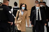Nicolas Sarkozy et son avocate Jacqueline Laffont arrivent au Palais de justice de Paris, le 23 novembre 2020 
