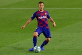 Le milieu brésilien du FC Barcelone Arthur le 23 juin 2020 au Camp Nou