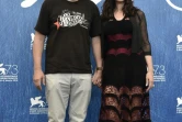 Le réalisateur Emir Kusturica et l'actrice Monica Bellucci lors de la présentation du film "On the Milky Road" à Venise, le 9 septembre 2016