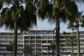 Vue extérieure en date du 11 mai 2015 du "Grand Hôtel" à Cannes