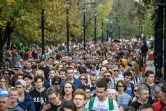 Des manifestants défilent à Moscou contre les "répressions politiques", le 31 août 2019