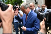 Nigel Farage quitte les studios de télévision à Londres le 24 juin 2016