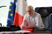 Le ministre de l'Economie Bruno Le Maire, le 9 avril 2020 à Paris