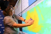 La sismologue de Caltech Lucy Jones donnant des détails sur le premier des deux séismes ayant touché le sud de la Californie, le 4 juilet 2019
