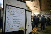 Le menu de réveillon du Nouvel An des ex-employés de la SAM qui occupent leur usine en liquidation à Viviez, dans l'Aveyron, le 31 décembre 2021