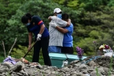 Enterrement d'une victime du Covid-19 dans un cimetière au nord de Tegucigalpa, le 17 juin 2020