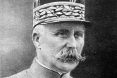 Portrait du Maréchal Philippe Pétain datant de 1914, issu des collections du musée "Historial de Peronne" consacré à la Première guerre mondiale