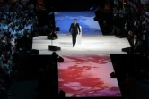Emmanuel Macron le 17 avril 2017 à Bercy à Paris