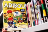 Le jeu vidéo Adibou de la collection Charles Cros exposé à la Bibliothèque nationale de France (BnF), le 4 août 2022 à Paris