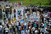 Manifestation contre le président du Venezuela Nicolas Maduro le 15 mai 2017 à Caracas