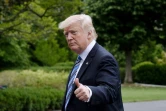 Le président américain Donald Trump à la Maison Blanche le 13 mai 2017