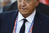 Le président de l'OL Jean-Michel Aulas suit le match face à Dijon au stade Gaston-Gérard, le 27 août 2016