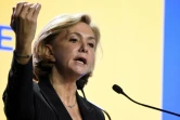 La candidate LR à la présidentielle Valérie Pécresse participe à un débat avec des entrepreneurs, le 15 février 2022 à Paris 