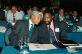 Cyril Ramaphosa avec Nelson Mandela, le 20 janvier 1994 à Johannesburg.