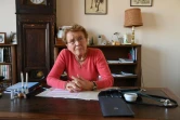 Dr Micheline Foucry, exerçant toujopurs la médecine à l'âge de 87 ans, le 10 mars 2017 à Muron 