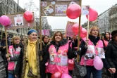 Manifestation des "Gilets roses" le 9 mars 2019 à Paris