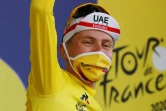 Le Slovène Tadej Pogacar vainqueur de la 20e étape du Tour de France, un contre-la-montre entre Lure et La Planche des Belles Filles, le 19 septembre 2020