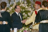 Le roi du Maroc Mohammed VI et le président François Hollande le 3 avril 2013