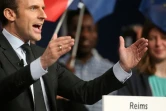 Emmanuel Macron en meeting le 17 mars 2017 à Reims