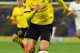 L'attaquant norvégien de Dortmund, Erling Haaland, lors du match de Bundesliga face à l'Eintracht Francfort, à Dortmund, le 14 février 2020