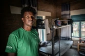 Le Somalien Mahmoud Hanad Abdulrahman qui a quitté son pays en 2016, dans sa chambre du centre de transit de Gashora, le 10 juin 2022