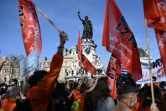 Manifestation Place de la République à Paris pour une "vraie loi climat", le 28 mars 2021