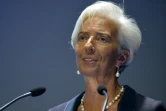 La directrice du FMI  Christine Lagarde le 12 janvier 2016 à Paris