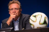 Jérôme Valcke lors d'une conférence de presse le 26 septembre 2014 à Zurich