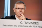 Carlos Tavares, président du directoire PSA Peugeot Citroen, le 29 juillet 2015 à Paris