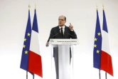 Le Premier ministre Jean Castex détaille les modalités du confinement lors d'une conférence de presse à Paris, le 29 octobre 2020.