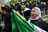 Des avocats algériens manifestent contre le président Abdelaziz Bouteflika, dans la capitale Alger, le 23 mars 2019