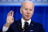 Le président américain Joe Biden à Culpeper, le 10 février 2022 en Virginie 